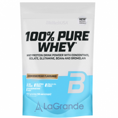 BioTech USA 100% Pure Whey Cookies Cream  