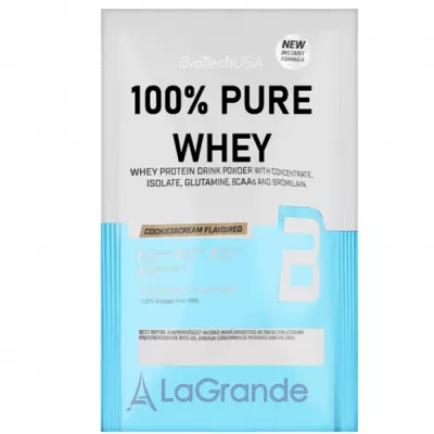 BioTech USA 100% Pure Whey Cookies Cream  