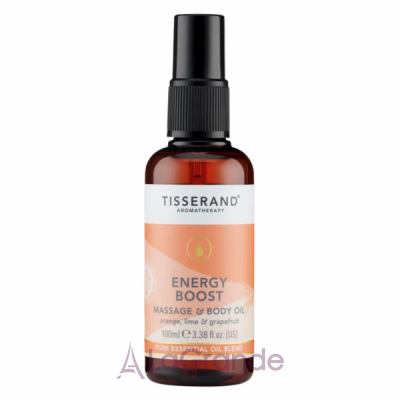 Tisserand Energy Boost Massage & Body Oil   