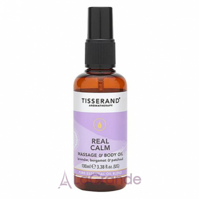 Tisserand Real Calm Massage & Body Oil   