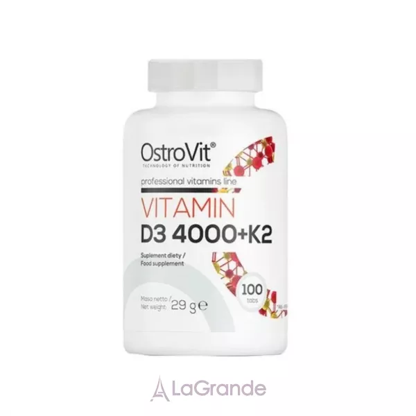 OstroVit Vitamin D3 4000 + K2 ���������� �������� � ���������