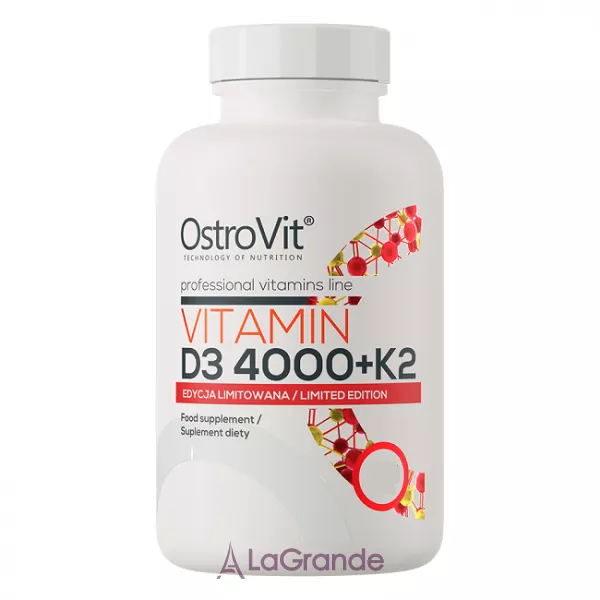 OstroVit Vitamin D3 4000 + K2 ���������� �������� � ���������
