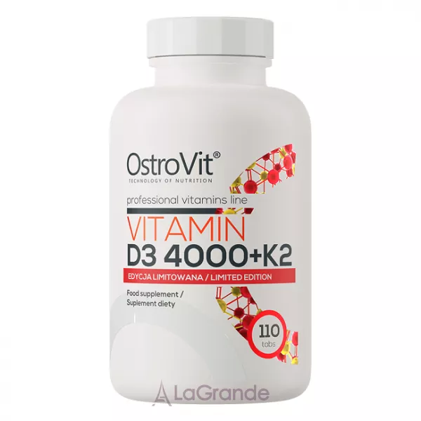 OstroVit Vitamin D3 4000 + K2 ���������� �������� � ���������
