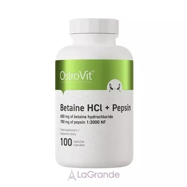 OstroVit Betaine HCL + Pepsin ĳ������ ������� ������ � ó��������� ������ � ��������