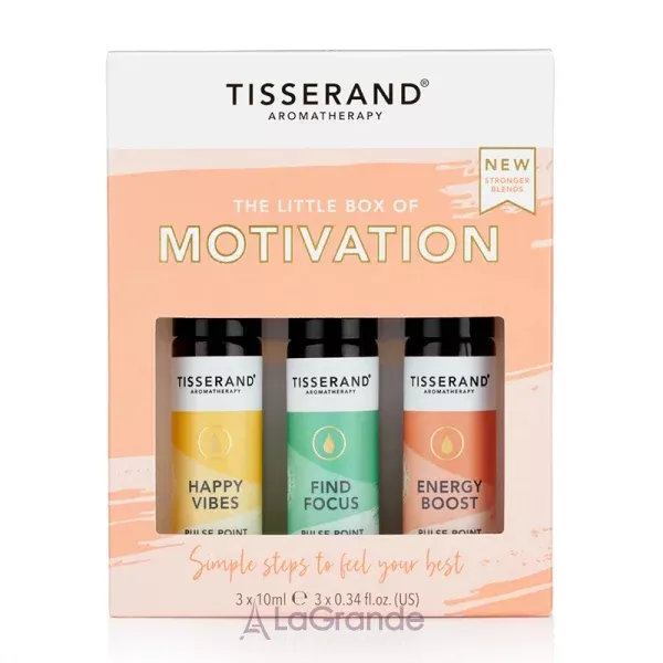 Tisserand The Little Box Of Motivation ���� ������� ���, ������ ��� ��������� ����� (3x10ml)