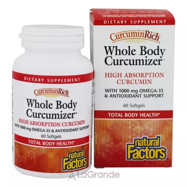 Natural Factors CurcuminRich Whole Body Curcumizer ĳ������ ������� 