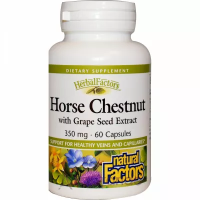 Natural Factors Horse Chestnut with Grape Seed Extract   
