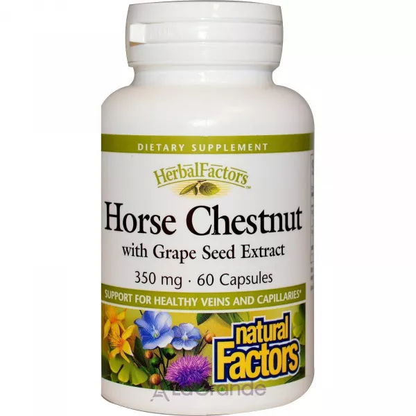 Natural Factors Horse Chestnut with Grape Seed Extract ĳ������ ������� 