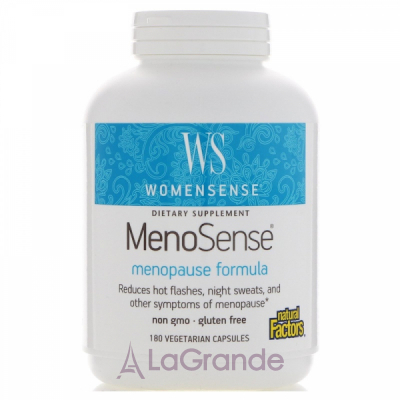 Natural Factors WomenSense MenoSense Menopause Formula      