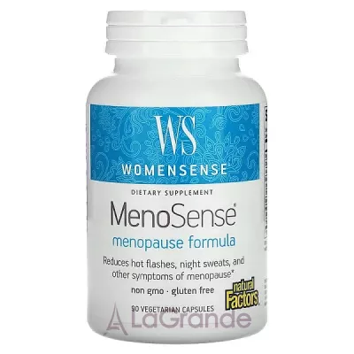 Natural Factors WomenSense MenoSense Menopause Formula      