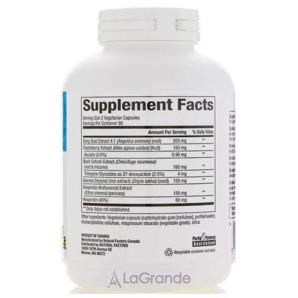 Natural Factors WomenSense MenoSense Menopause Formula ������� ��� �������� ��������� �� ��� ���������