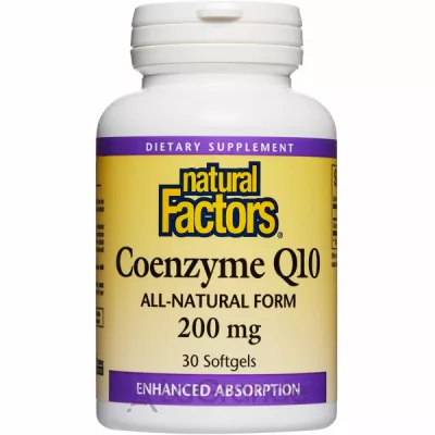 Natural Factors Coenzyme Q10 200 mg   