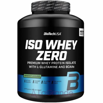BioTech USA Iso Whey Zero Pistachio  