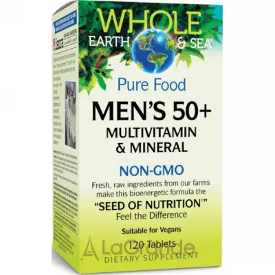 Natural Factors Men's 50+ Multivitamin & Mineral ³    50+