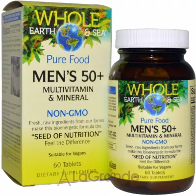 Natural Factors Men's 50+ Multivitamin & Mineral ³    50+