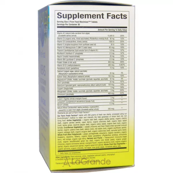 Natural Factors Men's Multivitamin & Mineral ³����� �� ������� ��� �������
