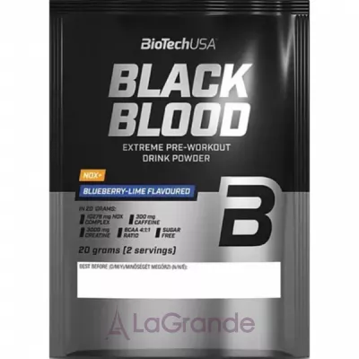 BioTech USA Black Blood NOX+Blueberry-Lime   