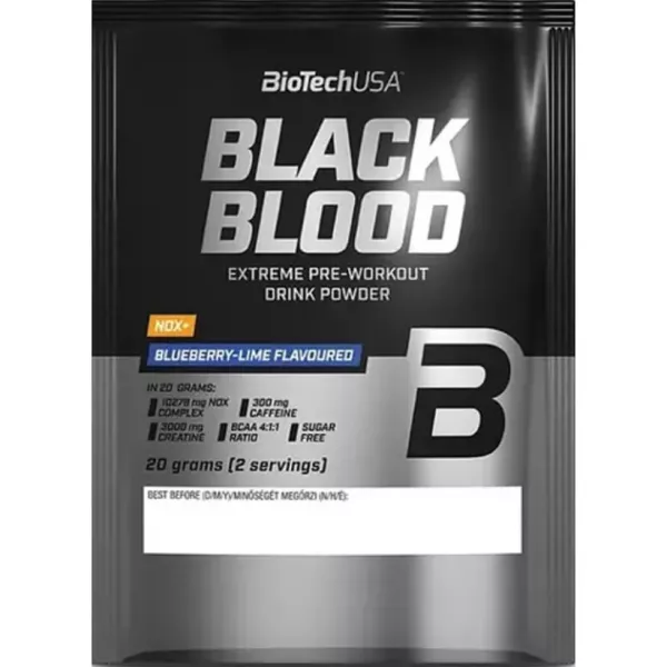 BioTech USA Black Blood NOX+Blueberry-Lime ����������������� �������� 