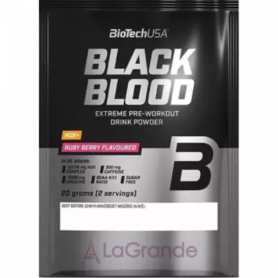 BioTech USA Black Blood NOX+ Ruby Berry   