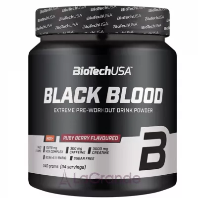 BioTech USA Black Blood NOX+ Ruby Berry   