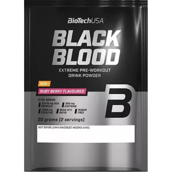 BioTech USA Black Blood NOX+ Ruby Berry ����������������� �������� 