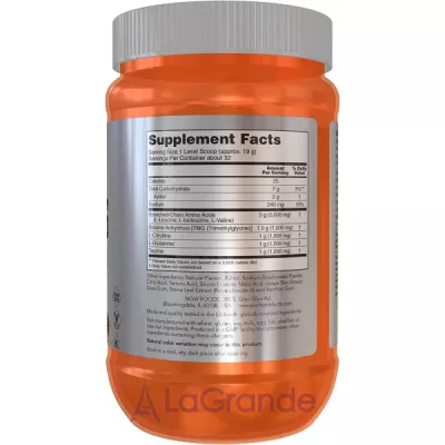 Now Foods Sports BCAA Big 6 Powder Grape  BCAA   