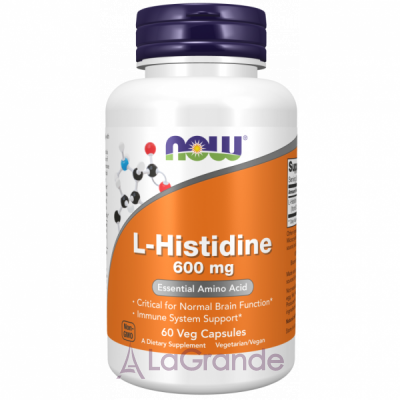 Now Foods L-Histidine 600 mg   