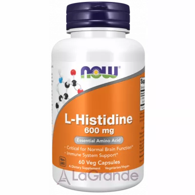 Now Foods L-Histidine 600 mg   