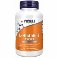 Now Foods L-Histidine 600 mg ĳ������ ������� "����������� L-�������", 600 ��