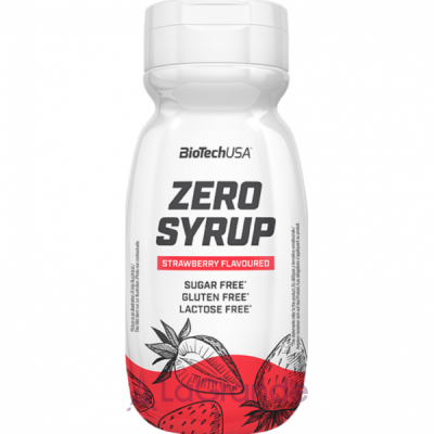 BioTech USA Zero Syrup Strawberry  