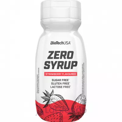 BioTech USA Zero Syrup Strawberry  
