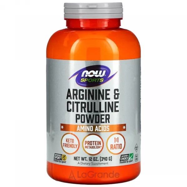 Now Foods Sports Arginine & Citrulline Powder ������������ � ������� 