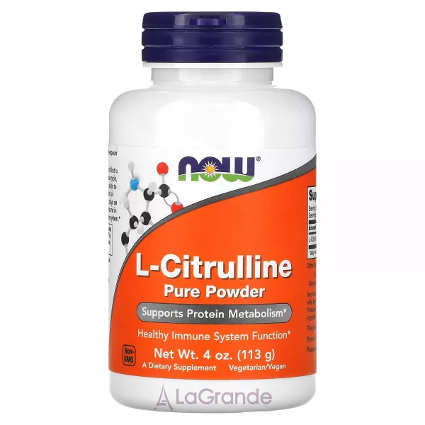 Now Foods L-Citrulline Pure Powder ����������� ������� � ������� 