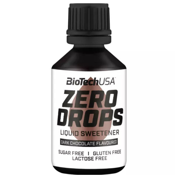 BioTech USA  Zero Drops Dark Chocolate Flavoured ���������������� ����� 