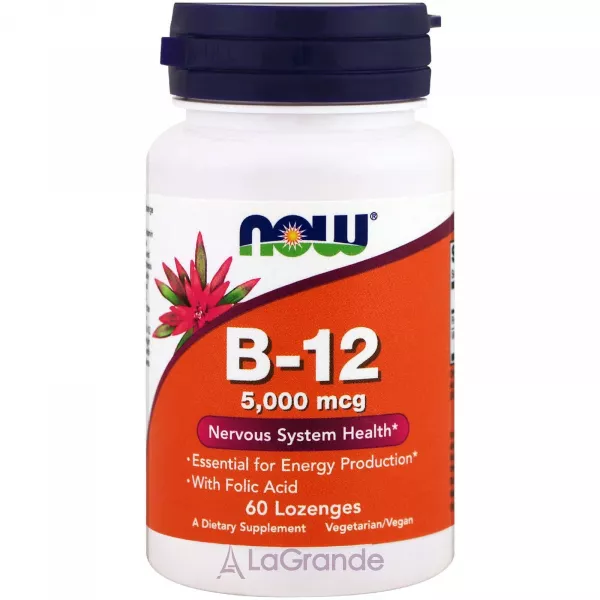 Now Foods B-12 5000 mg ����������� ������� 