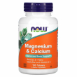 Now Foods Magnesium & Calcium 100pcs