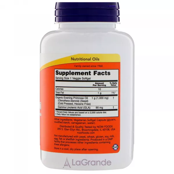Now Foods Evening Primrose Oil 1000 mg ����������� ������� 