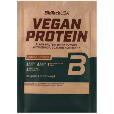 BioTech USA Vegan Protein Hazelnut   