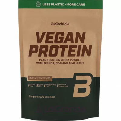 BioTech USA Vegan Protein Hazelnut   