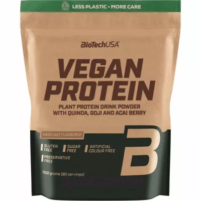 BioTech USA Vegan Protein Hazelnut   