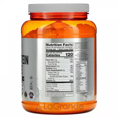 Now Foods Sports Whey Protein Isolate Creamy Vanilla       