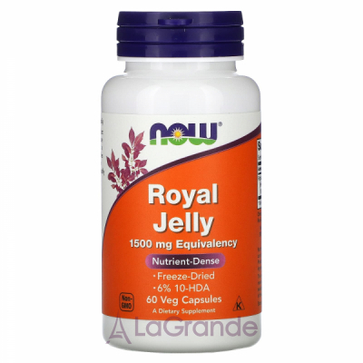 Now Foods Royal Jelly 1500 mg ĳ  