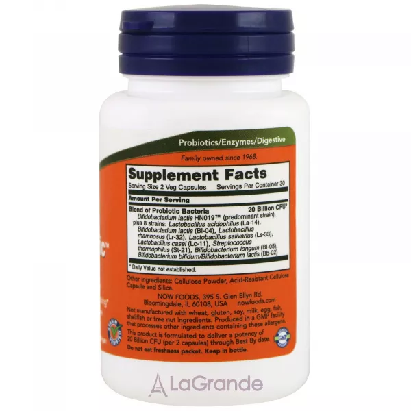 Now Foods Clinical GI Probiotic ���������� ��� ���������-��������� ������, ������� 50+