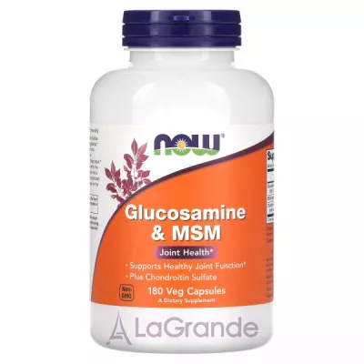 Now Foods Glucosamine & MSM ĳ   '  