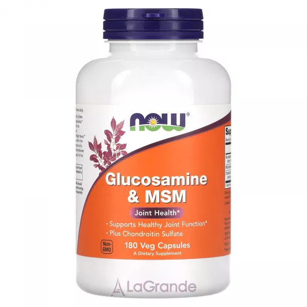 Now Foods Glucosamine & MSM ����������� ������� ��� �������� �������� 