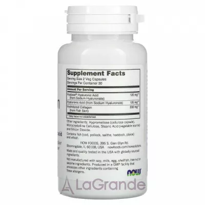 Now Foods Solutions Hydration Rescue with Hyabest Hyaluronic Acid ĳ     