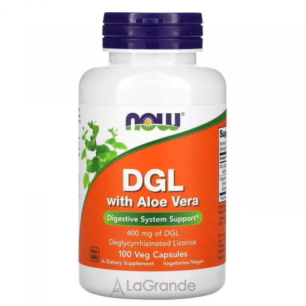 Now Foods DGL with Aloe Vera ����������� ������� 