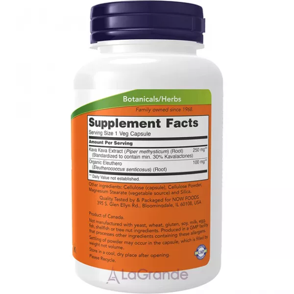 Now Foods Kava Kava Extract 250 mg ����������� ������� 