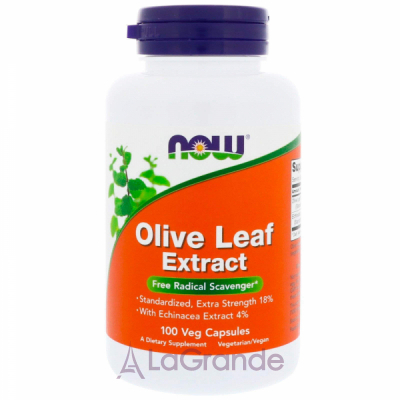 Now Foods Olive Leaf Extract with Echinacea Extract ĳ  