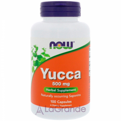 Now Foods Yucca 500 mg   